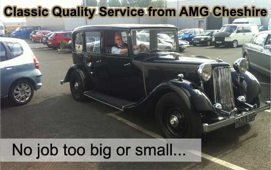 AMG Cheshire Ltd - Classic Car Servicing
